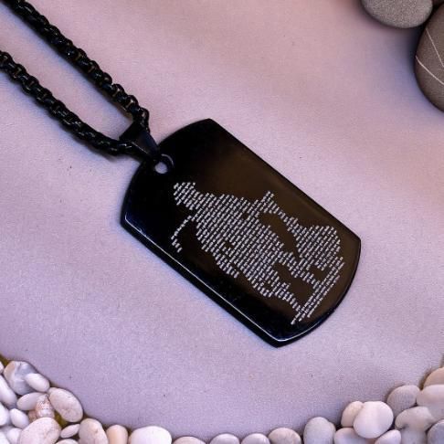 Blessed Hanuman Chalisa locket for protection and peace